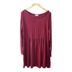 Baea Los Angeles Babydoll Dress Red Size X-Large